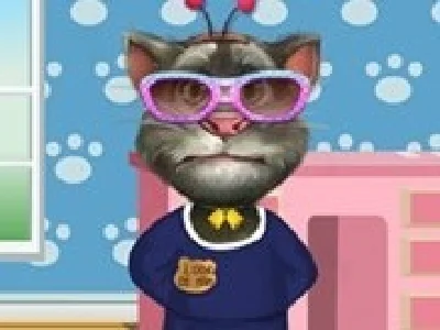 talking tom la salon de animale