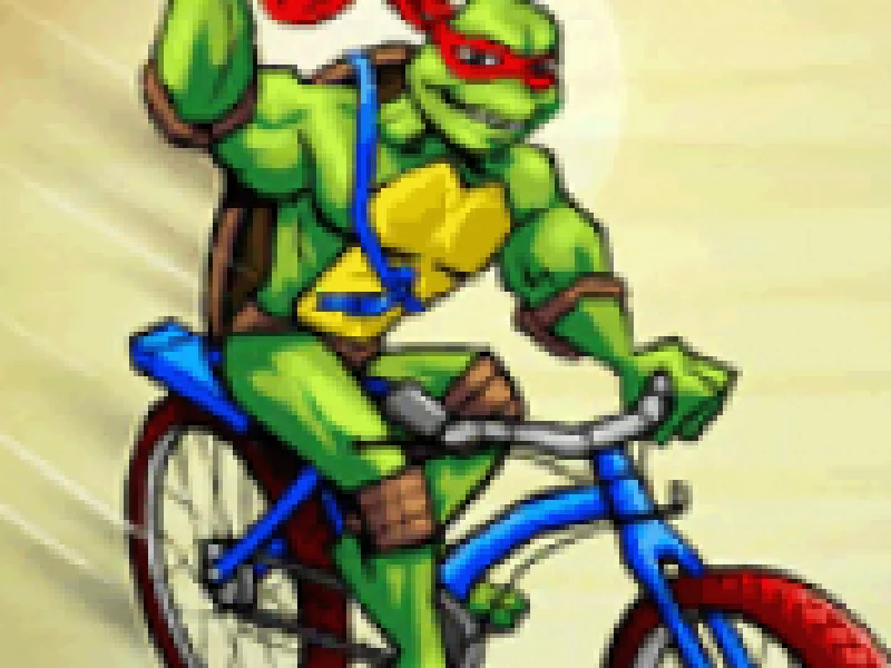 testoasele ninja mutante curse bmx