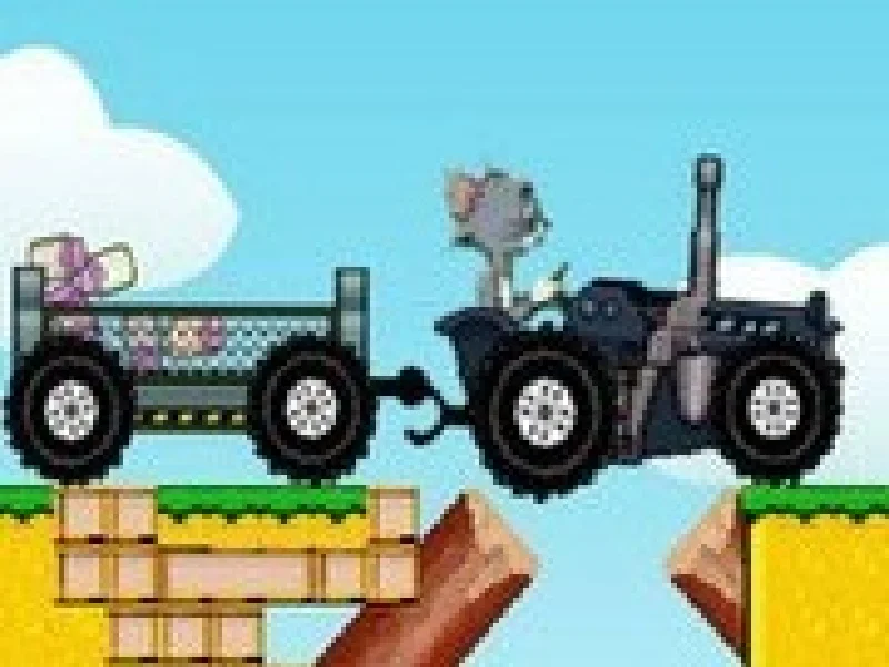 tom si jerry curse cu tractoare