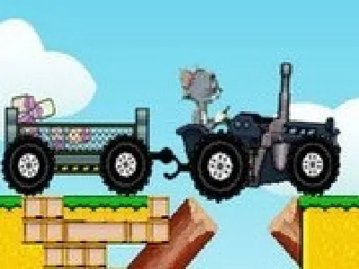 tom si jerry curse cu tractoare
