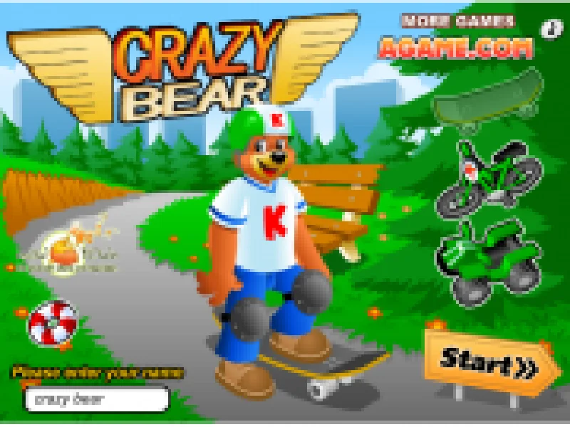 crazy bear