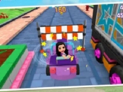 cursa lego 3d din inima lacului