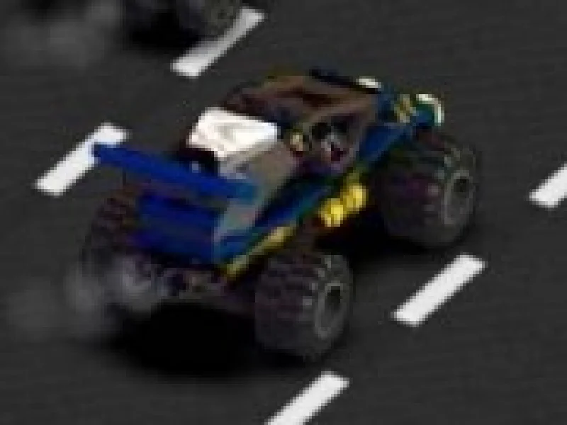 curse 3d lego cu masini de politie