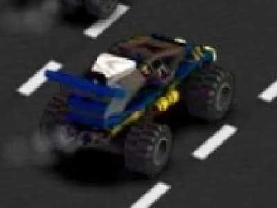 curse 3d lego cu masini de politie
