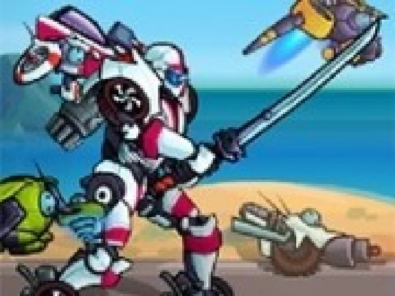 curse bataie si impuscaturi cu roboti masina