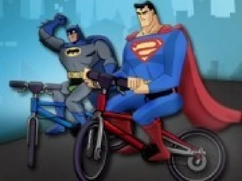 curse batman vs superman cu biciclete nitro