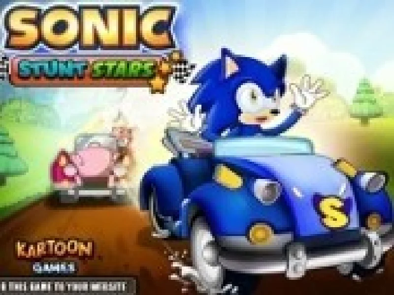 curse cu masini de cascadorii si sonic