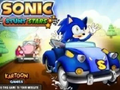 curse cu masini de cascadorii si sonic