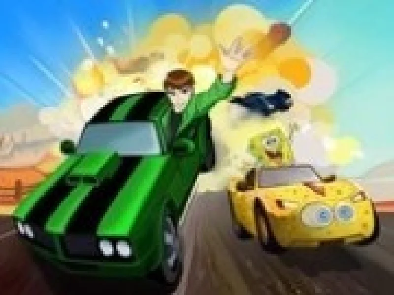curse de masini cartoon network