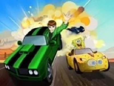 curse de masini cartoon network