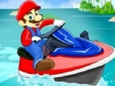 curse mario ski jet