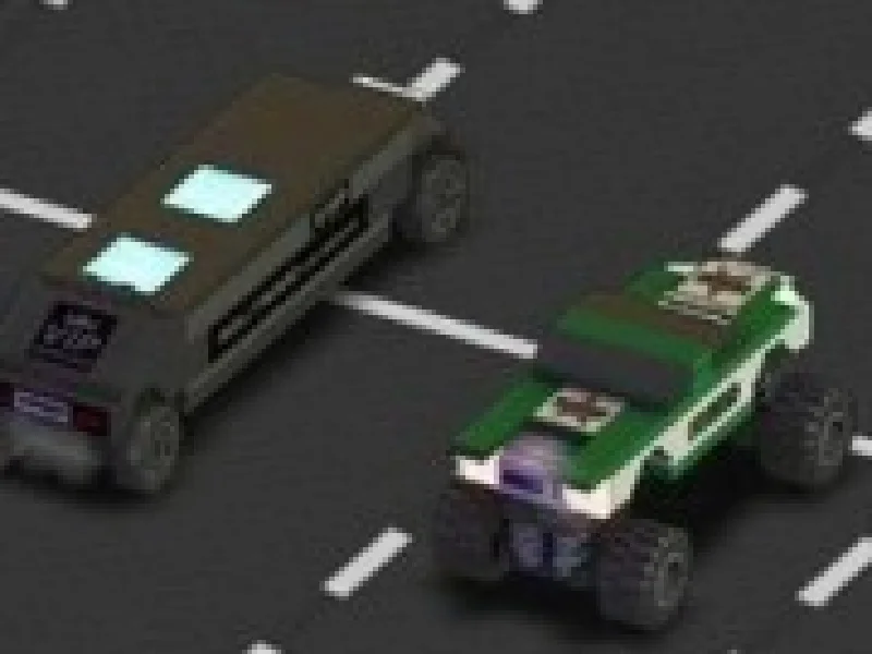 curse masini lego 3d cu obstacole