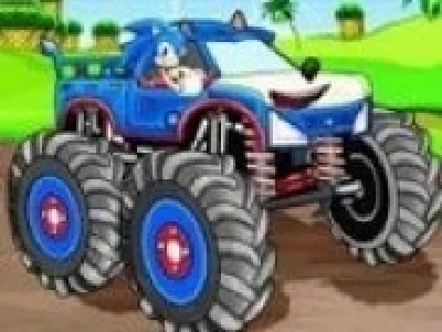 Curse Sonic cu camioane