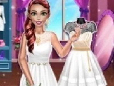 daisy in rochie de mireasa
