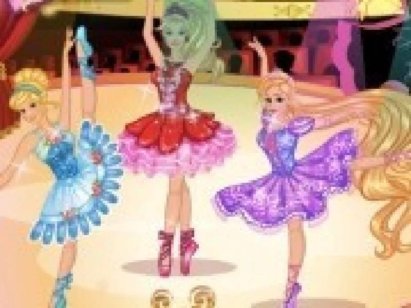 dansatoarele de balet barbie de imbracat