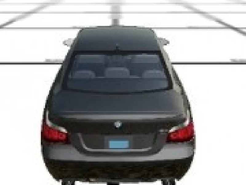 condus bmw 3d pe traseu