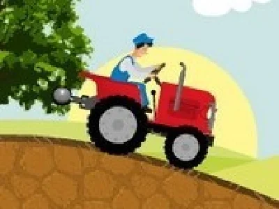 condus tractorul fermierului