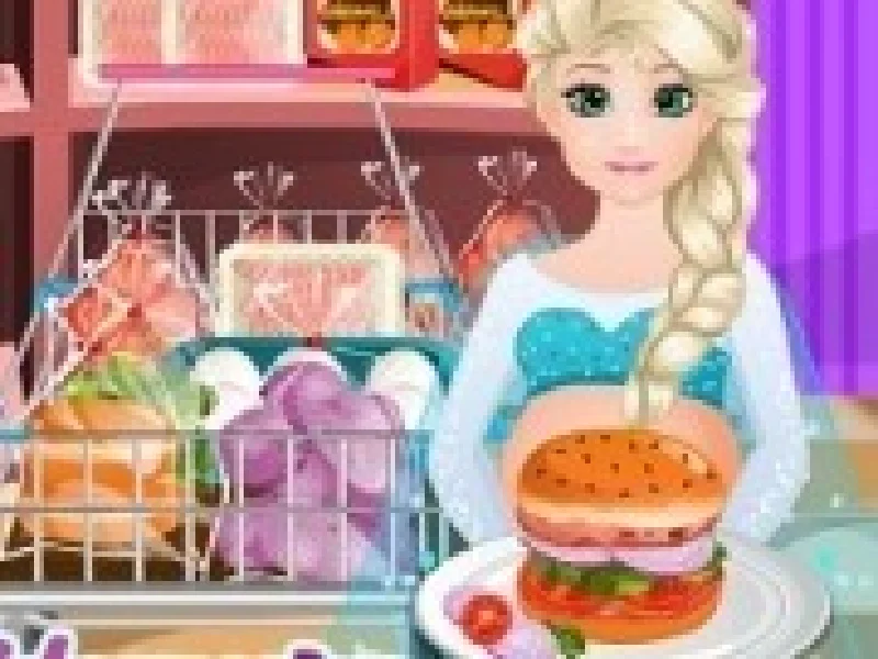 gatit hamburger cu elsa insarcinata