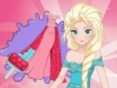 imbraca elsa in rochii de anime