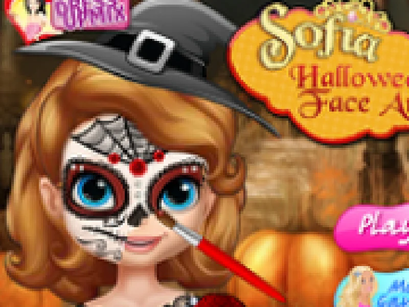 machiat sofia intai masca halloween