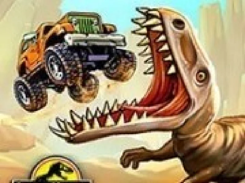 masini de curse in era jurassic
