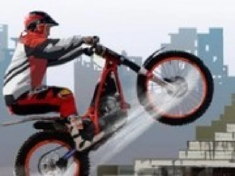 motociclete pe teren cu obstacole