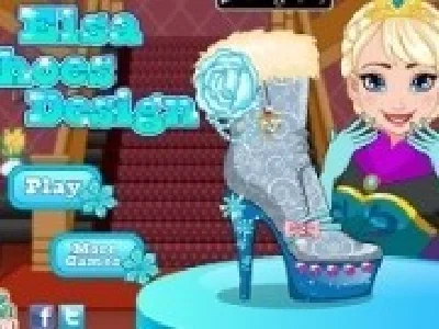 designer de pantofi cu elsa frozen