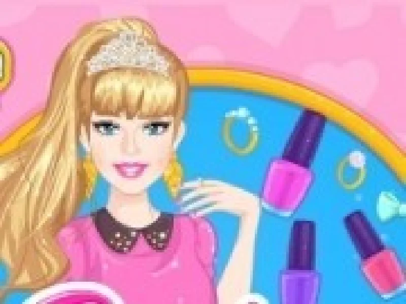 designer manichiura barbie
