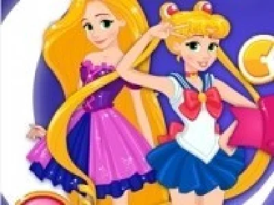disney cosplay sailor moon cu printese frumoase