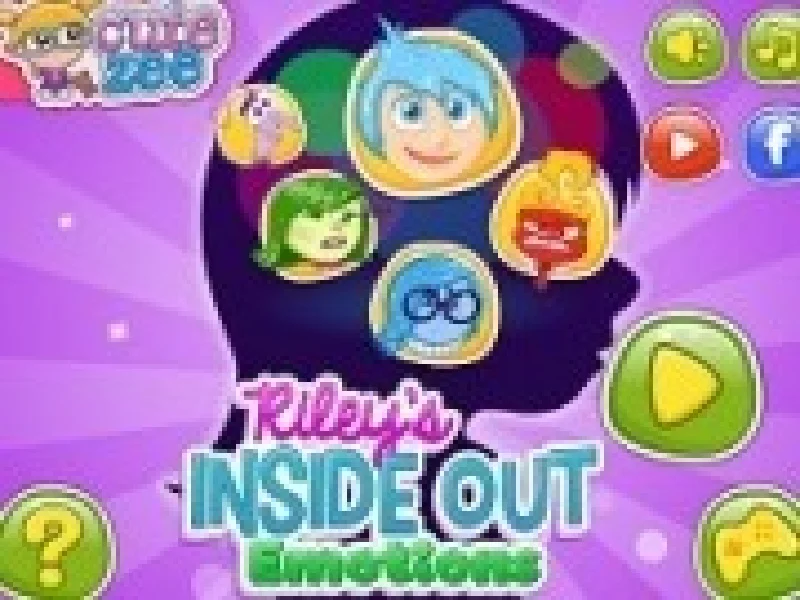 distractie cu emotiile lui riley