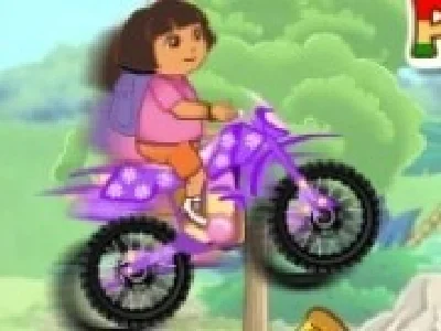 dora conduce motorete cu pizza
