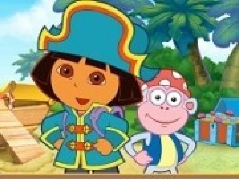 dora si cufarul de comori a piratilor