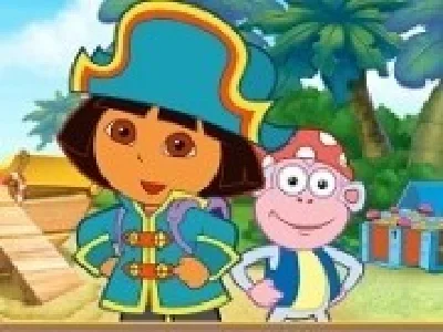 dora si cufarul de comori a piratilor