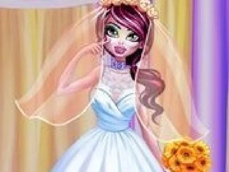 draculaura salonul de mirese monster high
