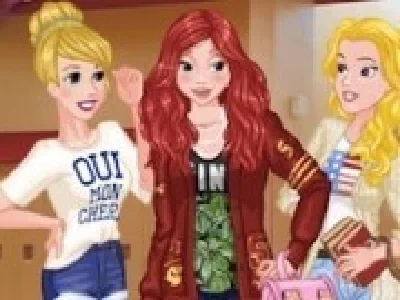 dragoste de liceu cu printesele disney