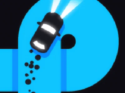 drifterul pe drum periculos