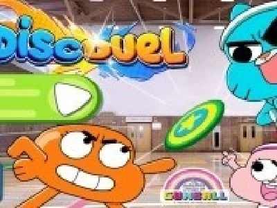 duelul disc cu uimitoare lumea a lui gumball