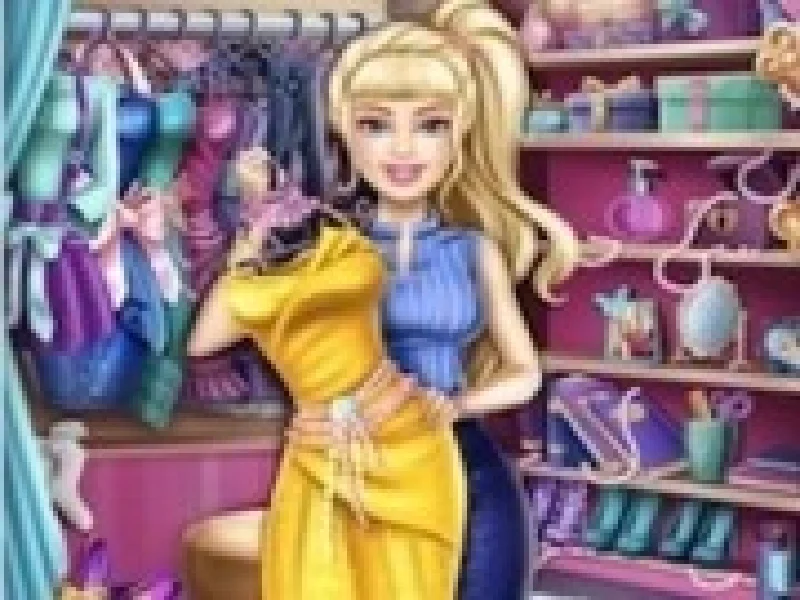 dulapul barbie de moda