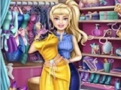 dulapul barbie de moda