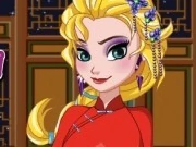 elsa designer costum cheongsam