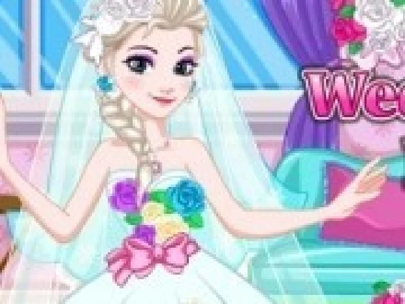 elsa frozen creeaza rochii de mireasa