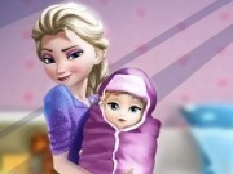 elsa frozen ingrijeste bebelusa