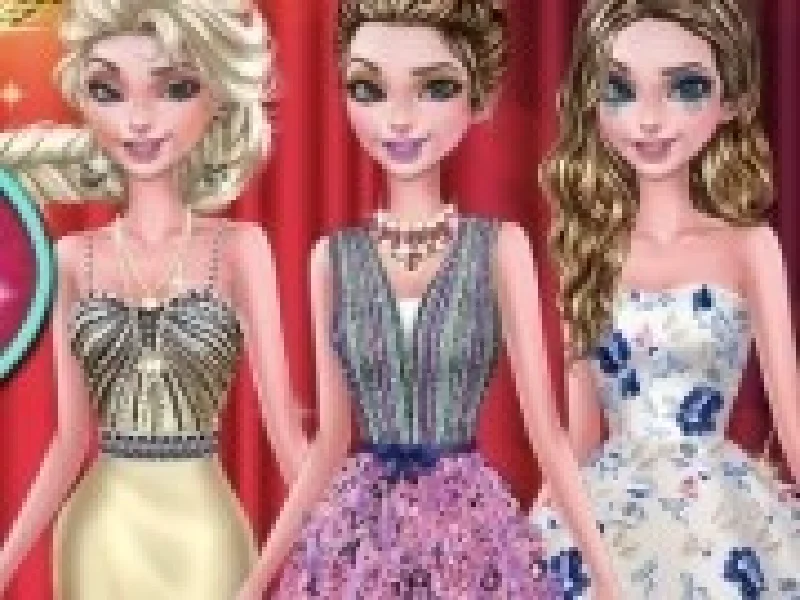 elsa frozen pe podium de moda