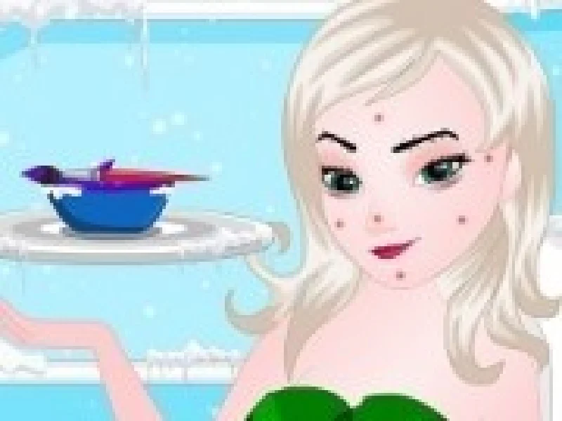 elsa in spa de iarna