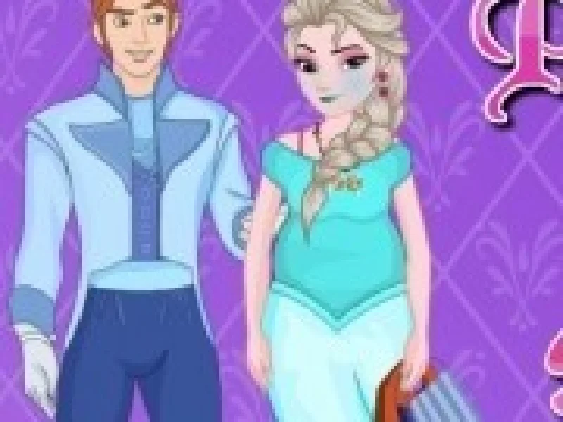 elsa insarcinata merge la cumparaturi