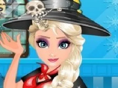 elsa machiaj si costume de halloween