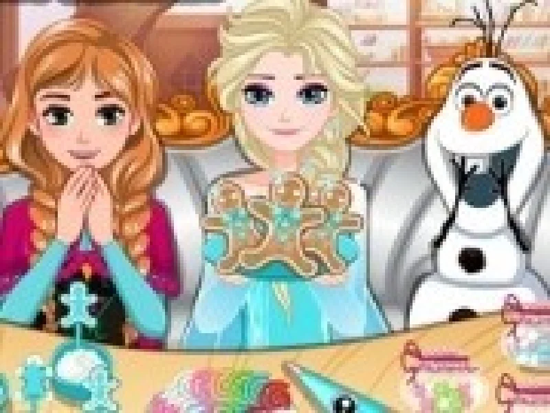elsa si anna frozen gatesc turta dulce