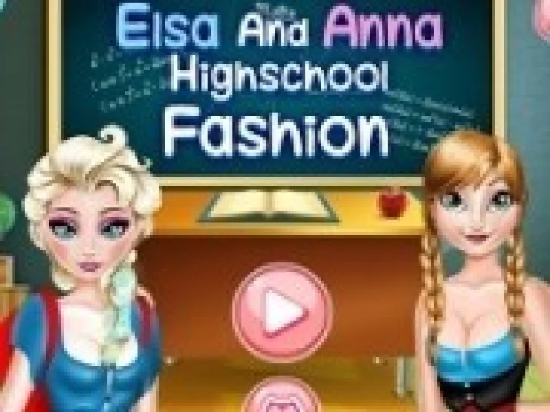 elsa si anna in moda de liceu