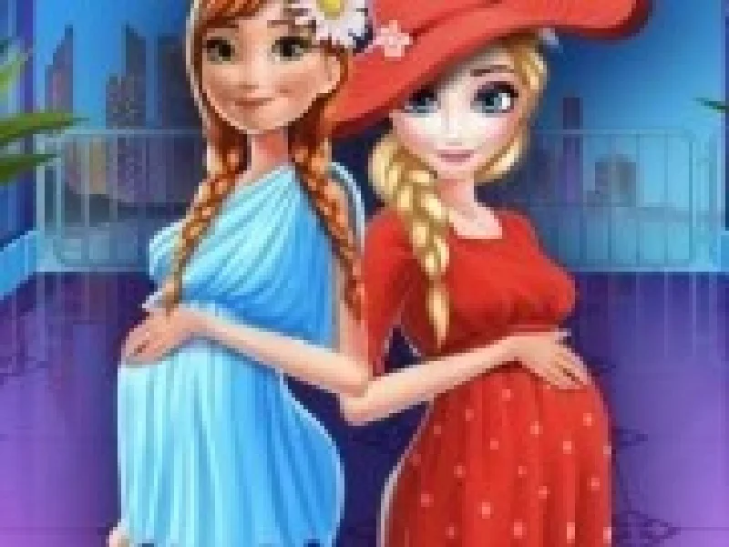 elsa si anna insarcinate la mall