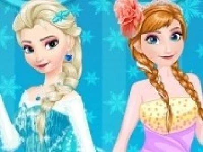 elsa si anna machiaj pentru festival